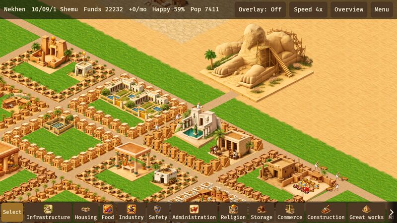A close-up of the Great Sphinx